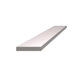 Tyč plochá 30 x 5 x 4000 mm, brúsená nerez AISI 304 Tyč plochá 30 x 5 x 4000 mm, brúsená nerez AISI 304